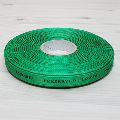 프리져브드 골직리본 10mm-초록