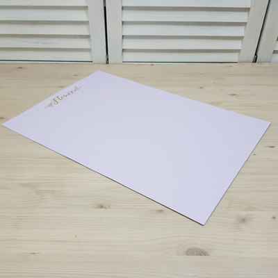 플라워 종이포장지-연보라(15장/50g)