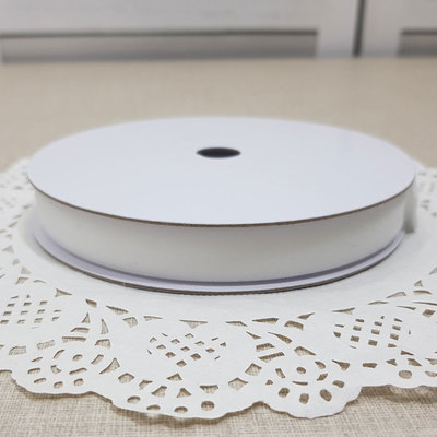 벨벳리본15mm-화이트(10yd)