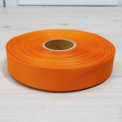 골직리본 25mm-주황