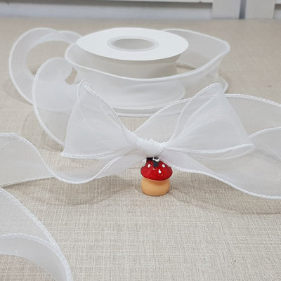 실루엣오간디 40mm-화이트